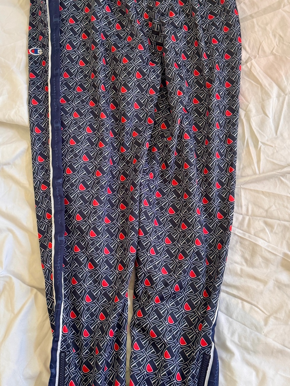 Champion Women’s All-Over Logo Track Pants NWT Size M